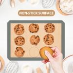 Non-Stick Silicone Baking Mats - 3 Piece Set