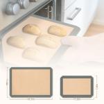 Non-Stick Silicone Baking Mats - 3 Piece Set