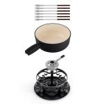 Swissmar Lugano Cast Iron Cheese Fondue Set