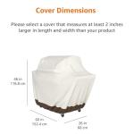 Amazon Basics 60-Inch Waterproof Gas Grill Cover