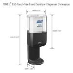 PURELL ES6 Automatic Hand Sanitizer Dispenser, Graphite