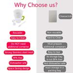 Versatile Food Strainer and Nut Milk Bag