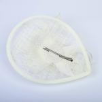 Elegant Tea Party Fascinator Headband with Flowers