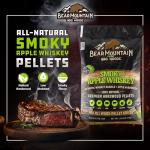 Bear Mountain BBQ Apple Whiskey Smoker Pellets 20lb