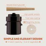 1/2 Gallon Ceramic Fermentation Crock with Accessories