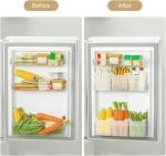 Fridge Organizer Box Set - 6 Clear Containers