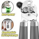 Spider Grip Manual Can Opener with Easy Lid Lift