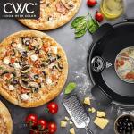 Cook With Color Electric Indoor Pizza Oven - Black