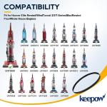 KEEPOW Vacuum Belt for Hoover Windtunnel (2 Pack)