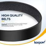KEEPOW Vacuum Belt for Hoover Windtunnel (2 Pack)