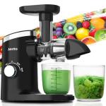 Aeitto Classic Cold Press Slow Juicer - Black