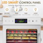 HOPERAN Digital Food Dehydrator with 8 Trays