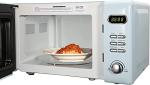Emerson Retro Compact Microwave Oven, Thunderbird Blue