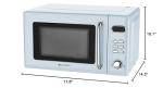 Emerson Retro Compact Microwave Oven, Thunderbird Blue