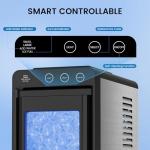 Portable Countertop Ice Maker with Self-Cleaning Feature