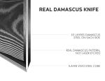 Brodark Damascus Chef Knife Set - 3 Pieces