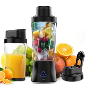 Portable 360W Blender for Smoothies and Shakes