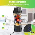 Portable 360W Blender for Smoothies and Shakes