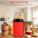 OSTBA 1200W Compact Electric Air Popcorn Maker