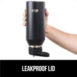 GORILLA GRIP 40 oz Insulated Water Bottle