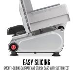 Weston Electric Deli Meat Slicer with Adjustable Thickness