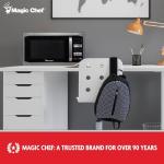 Magic Chef 1.6 Cu. Ft. Stainless Steel Microwave