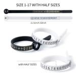 27-Piece Stainless Steel Ring Sizer Kit