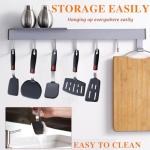 5-Pack Heat Resistant Silicone Spatula Set