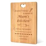Personalized Bamboo Cutting Board for Mom's Day