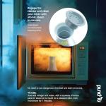 Pund'it Microwave Steam Cleaner and Deodorizer