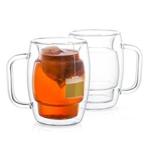 JoyJolt Double Wall Insulated Coffee Cups Set