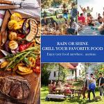 Techwood 15-Serving Electric BBQ Grill, Portable Design