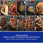 Techwood 15-Serving Electric BBQ Grill, Portable Design