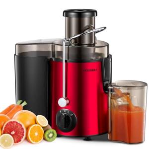 HOUSNAT 400W Centrifugal Juicer with 3 Speeds