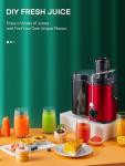 HOUSNAT 400W Centrifugal Juicer with 3 Speeds