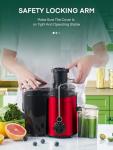 HOUSNAT 400W Centrifugal Juicer with 3 Speeds