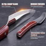 Topfeel 4-Piece Ultra Sharp Chef Knife Set