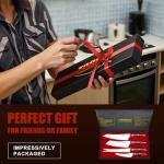 Topfeel 4-Piece Ultra Sharp Chef Knife Set