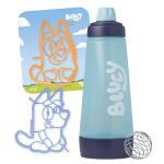 Bluey Pancake Art Kit with Molds and Whisk