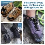 DELELE Heavy Duty Non-Slip Hiking Shoe Laces