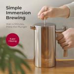 MuellerLiving 20oz Stainless Steel French Press