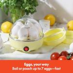 BELLA Rapid Electric Egg Cooker - 7 Egg Capacity