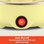 BELLA Rapid Electric Egg Cooker - 7 Egg Capacity