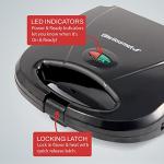 Elite Gourmet Belgian Waffle Maker, Compact & Portable