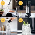 SodaStream Gaia Sparkling Water Maker - Black