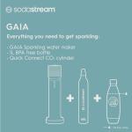 SodaStream Gaia Sparkling Water Maker - Black