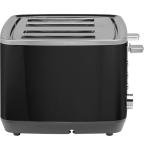 GE 4-Slice Extra Wide Slot Toaster, Black
