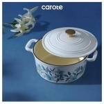 CAROTE 5 QT Cast Iron Dutch Oven with Lid