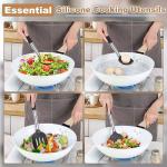LIANYU 4-Piece Silicone Cooking Utensils Set