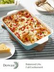 DOWAN 9x13-Inch Deep Ceramic Baking Dish